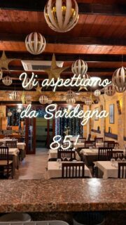 Durante il periodo natalizio concedetevi un pranzo o una cena da Ristorante Sardegna 85😍

Potrete assaporare piatti dai sapori unici di mare, terra e specialità della Sardegna in una splendida atmosfera natalizia🎄🎅🏻🫎

Se ancora non siete venuti a trovarci è il momento perfetto, prenotate subito!🥰

Sardegna 85 e il suo staff vi aspettano in 

📍Via Sardegna 85, Cagliari
📆Aperto tutti i giorni da lunedì alla domenica 
dalle 12:00 alle 15:00 e 
dalle 19:00 alle 23:00
🚫Chiuso il mercoledì 

☎️Per info e prenotazioni 070 657902
📲Prenotazioni WhatsApp 24h 327 5538179 
🌐https://ristorantesardegna85.it

#Sardegna85 #Cagliari #CucinaSarda #SaporiAutentici #TradizioneSarda #FoodLovers #GustoSardo #Instafood #Food #FoodExperience #CulturaSarda #Ristorante #RistorantiCagliari #Sardegna #LoveIt #PortoCagliari #Centro #feste #festenatalizie #atmosferanatalizia